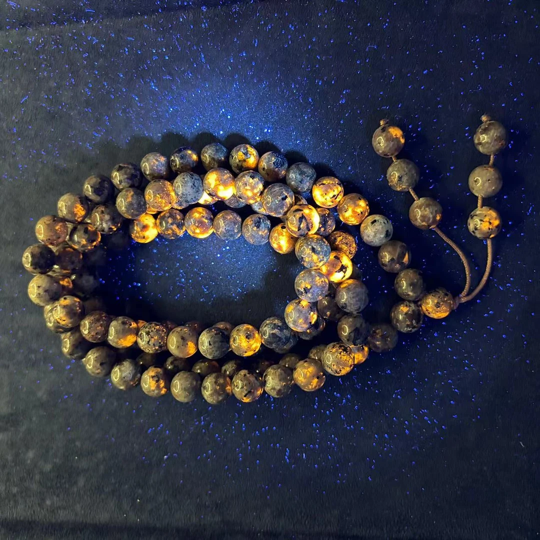 【正品保证】108 朝珠卡10气质新款时尚传承典藏男女同款火灵石奇石