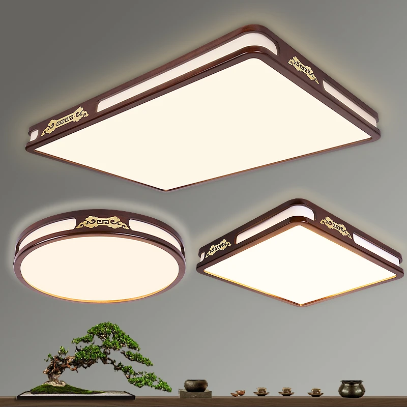 新中式中国风万里祥云款现代简约中式客厅餐厅卧室书房吸顶灯具