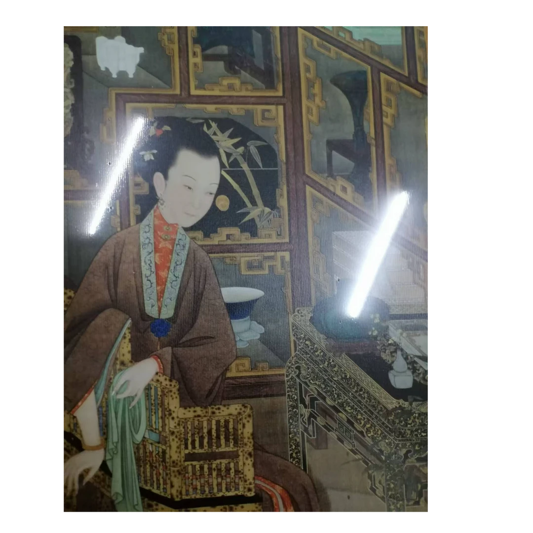 故宫画谱4本合拍故宫画谱柳树等,