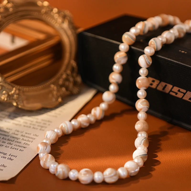 【加油啊】贰小姐原创天然淡水珍珠精致气质高级感轻奢项链d45