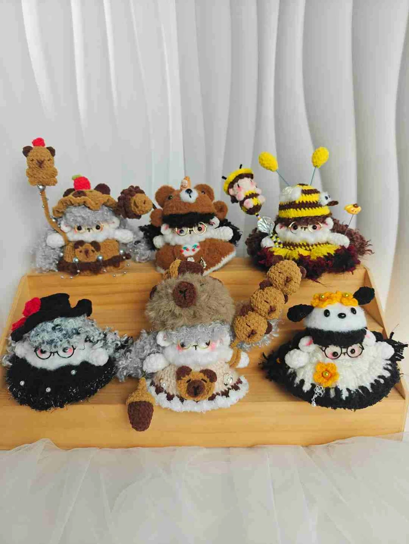 【拍一拆一】手工钩织重工小羊咩咩盲袋（带走一个）