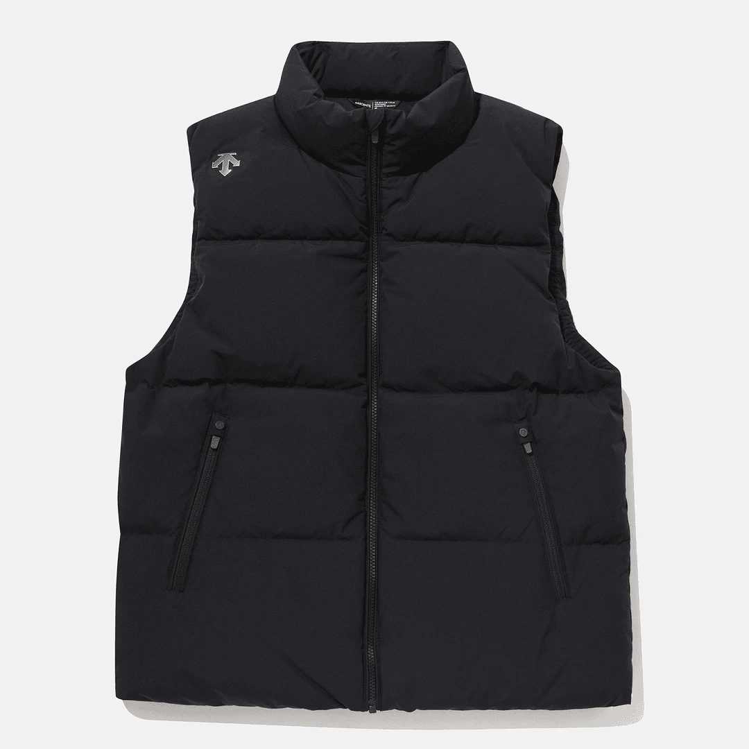 DESCENTE/迪桑特时尚休闲立领羽绒马甲男女秋冬季背心SP323UDV91