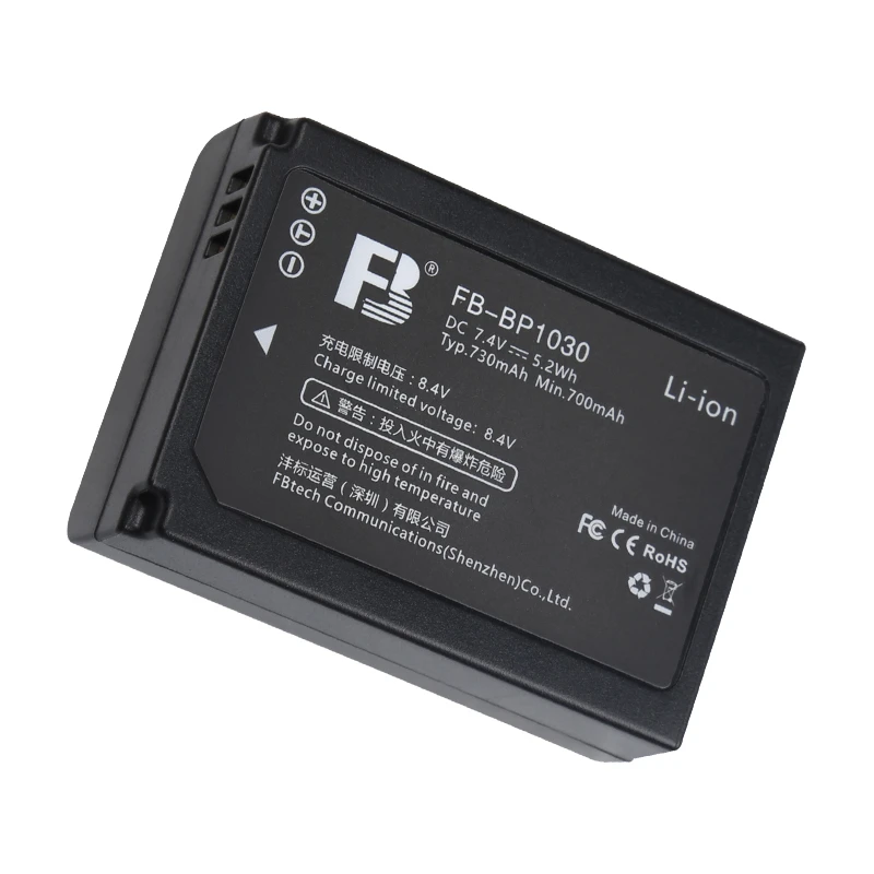 沣标三星BP1030 锂电池NX1000 NX2000 NX300 NX500 NX210相机电池