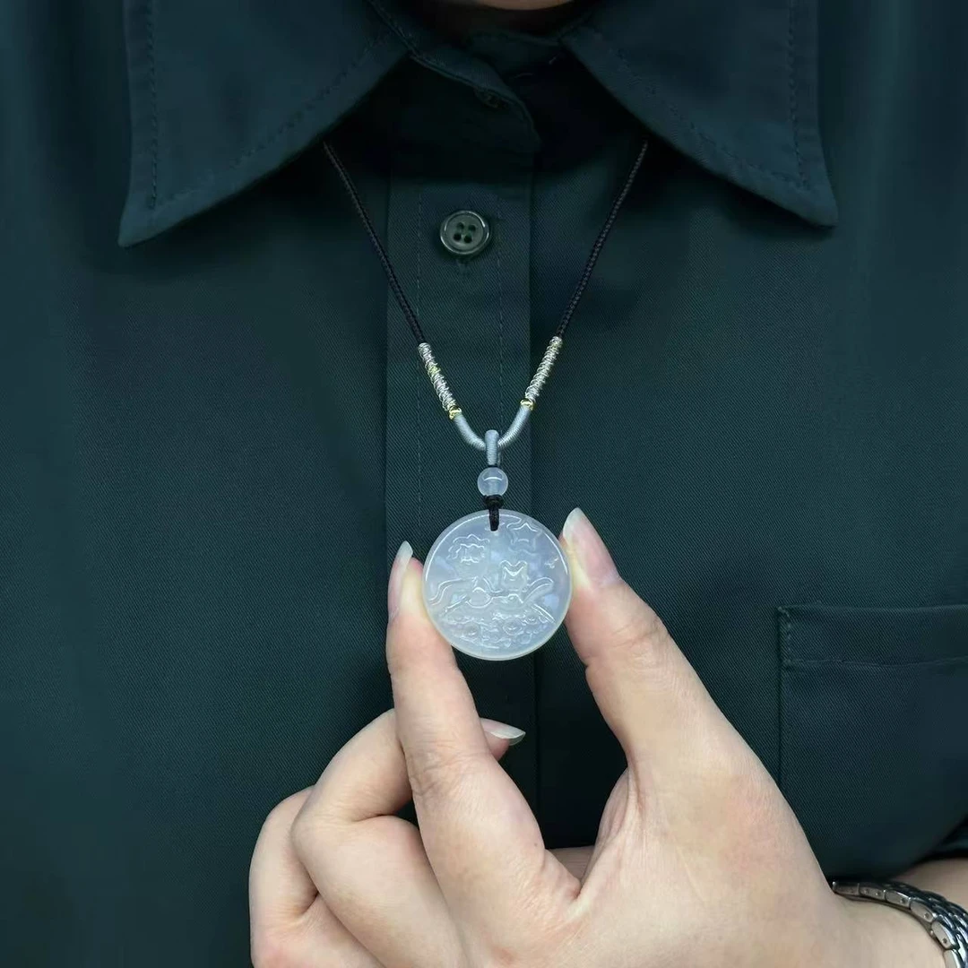 【天然玛瑙】小王子吊坠 配绳配珠 尺寸30mm 多样性发一