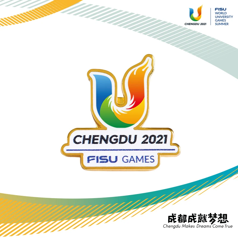 仿珐琅会徽徽章赛事纪念品工艺收藏手工运动会