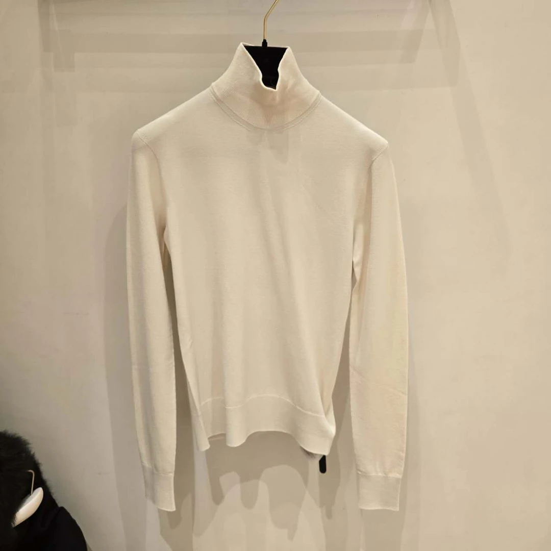 全新未使用 BOTTEGA VENETA/葆蝶家 立领套头针织衫