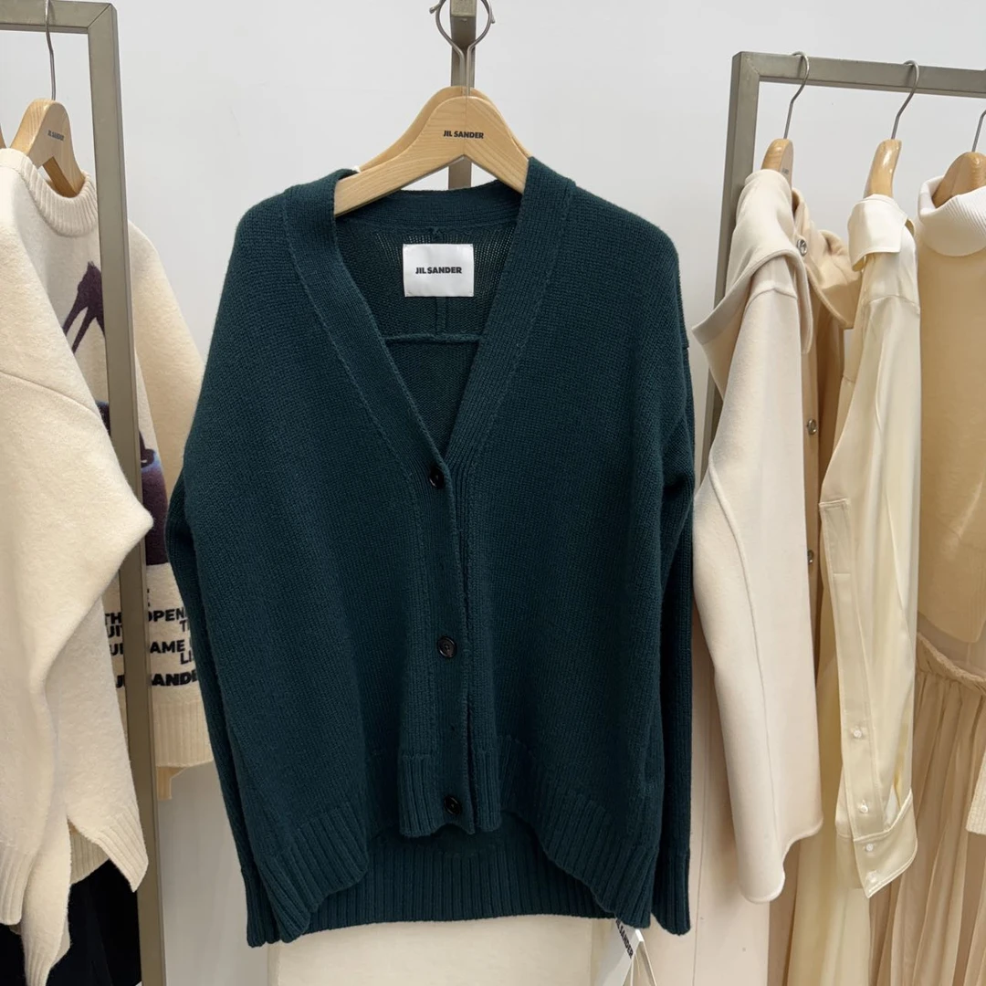 全新未使用  jil sander 开衫针织外套