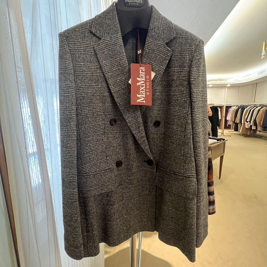 全新未使用 MaxMara ETTORE 西服西装外套