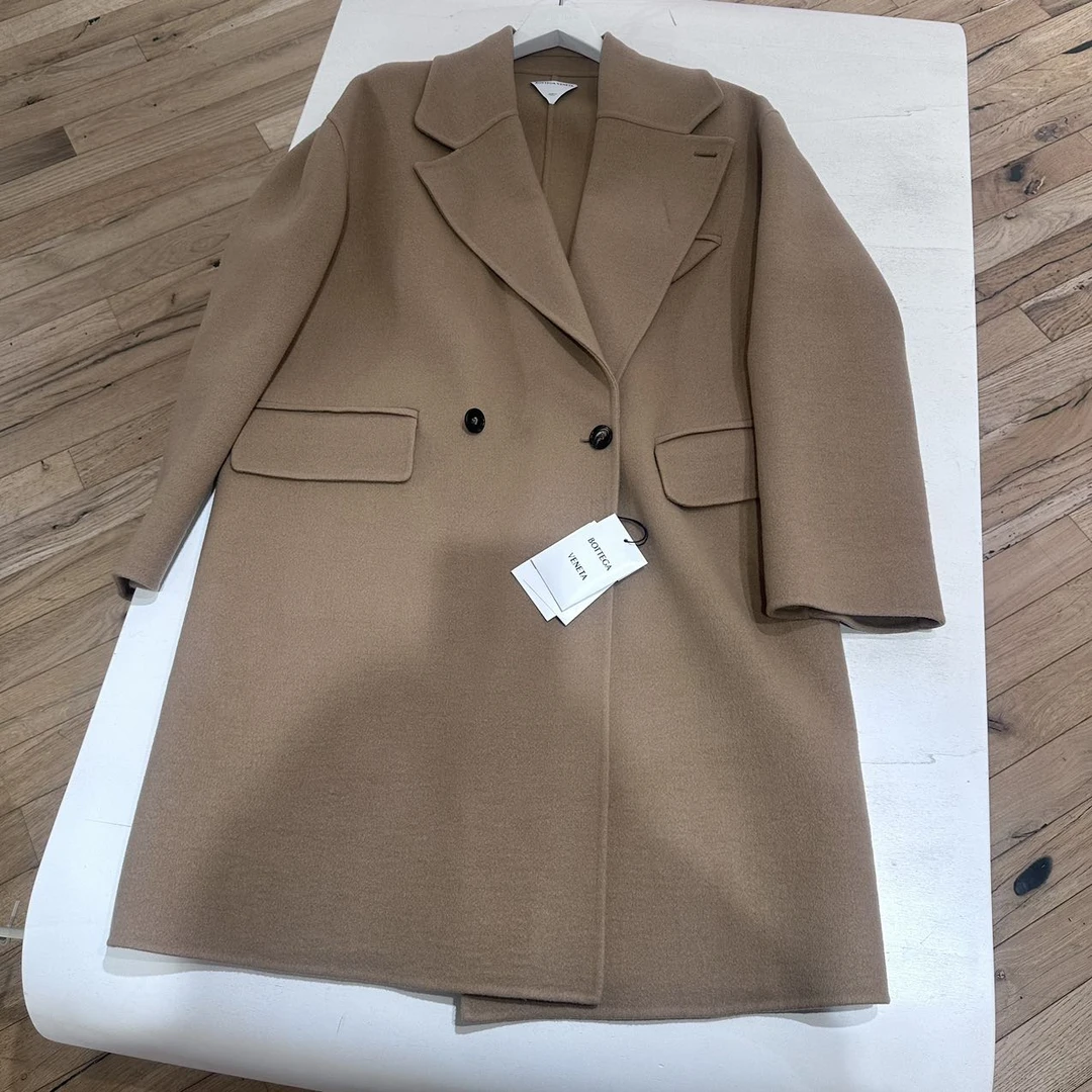 全新未使用 BOTTEGA VENETA/葆蝶家 气质羊绒毛呢外套