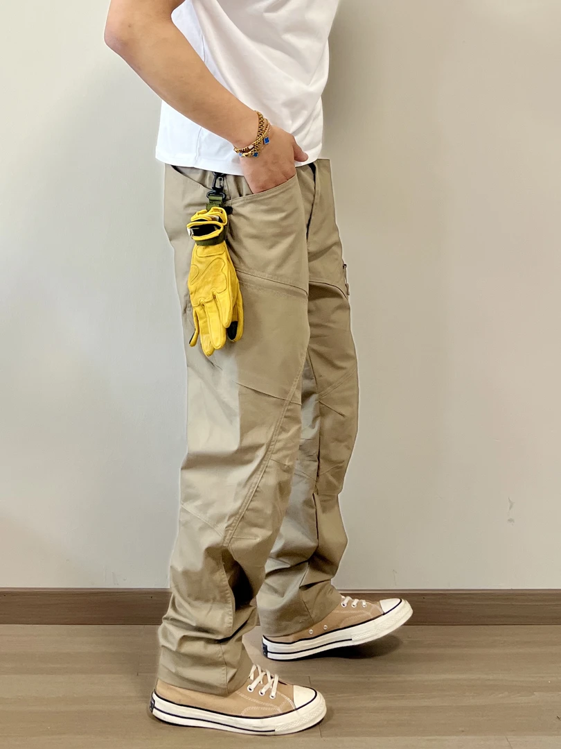 【卡秋山】忍士maxs秋季美式工装战术突击裤军鸟多口袋户外直筒裤