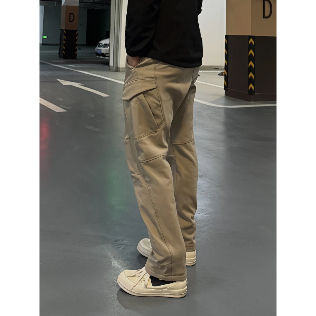 【卡秋山】锋隐加绒冬季cargo裤军鸟战术透气户外直筒工装裤