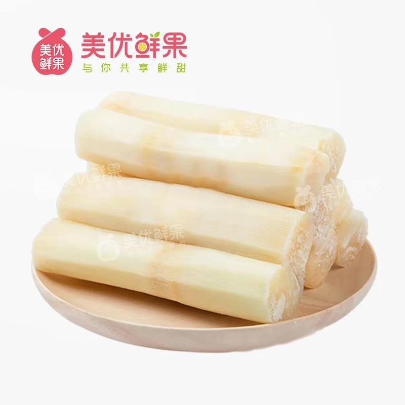 【精选整果】甘蔗去皮切段一份约 500g