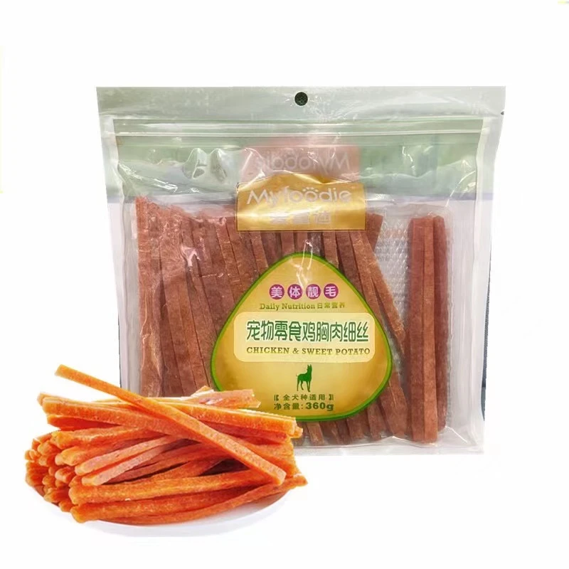 【狗狗零食】麦m富迪狗狗零食鸡胸肉细丝360g