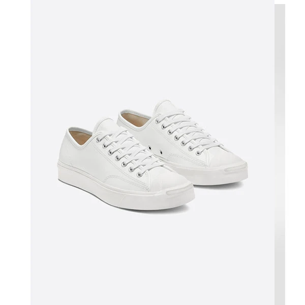 匡威converse正品开口笑白色经典款皮面鞋男鞋女鞋164225C女款