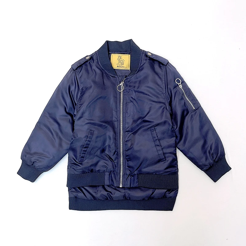 班吉鹿894261726男女童秋冬加厚夹克外套中大童装棉衣洋气棉服