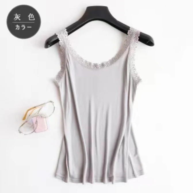 佳 【065】新中式风一百桑蚕丝 针织背心