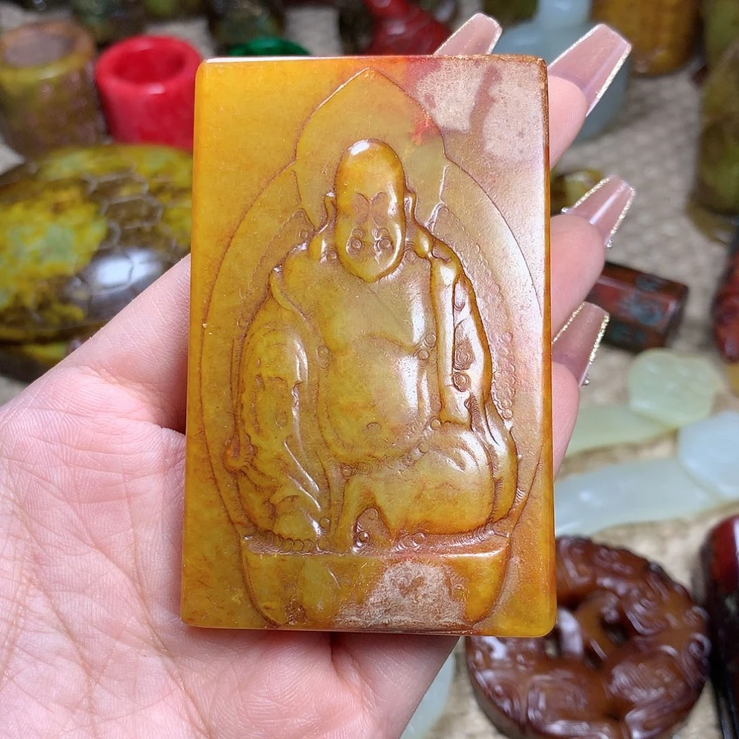 白玉菩提吊坠挂件