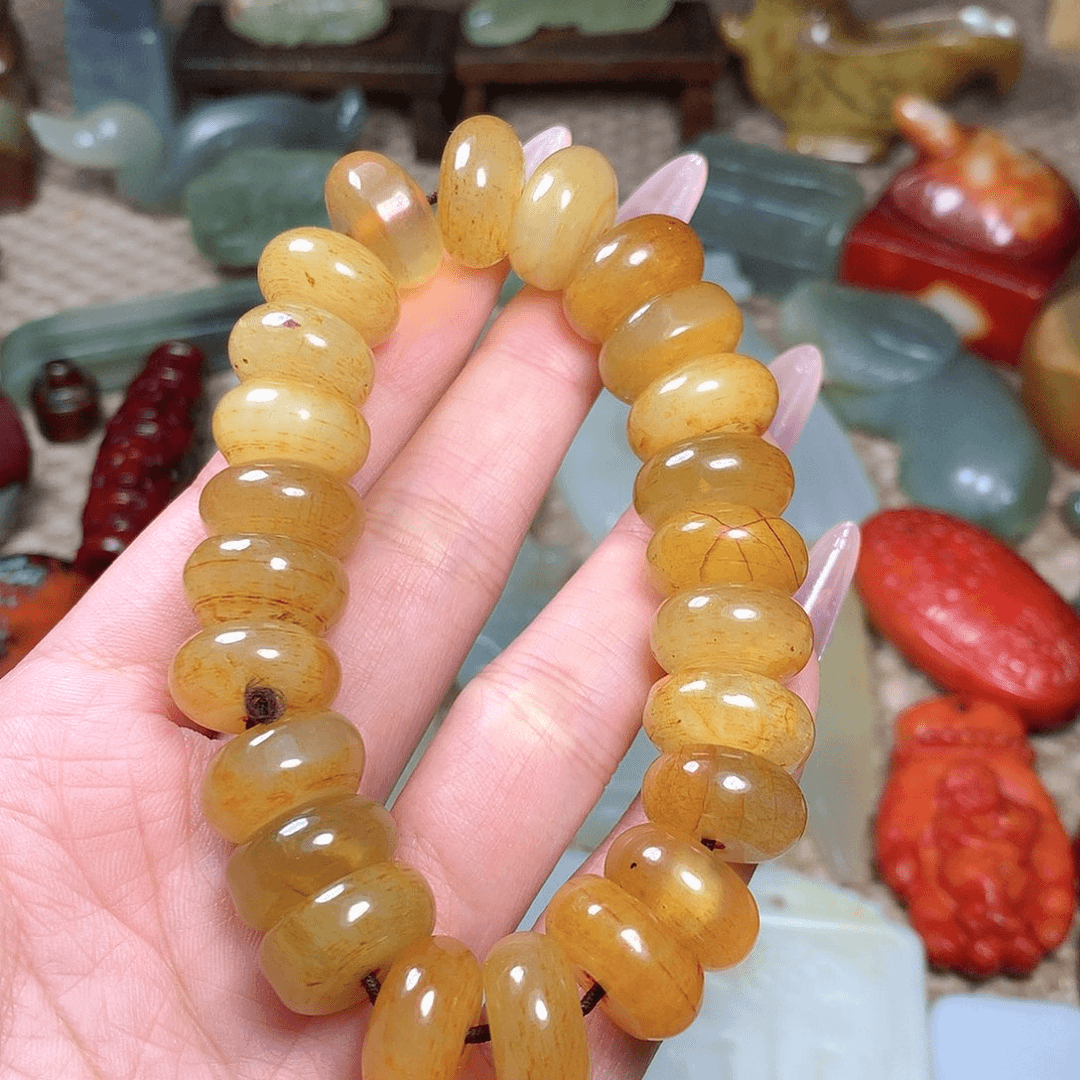 白玉菩提吊坠挂件