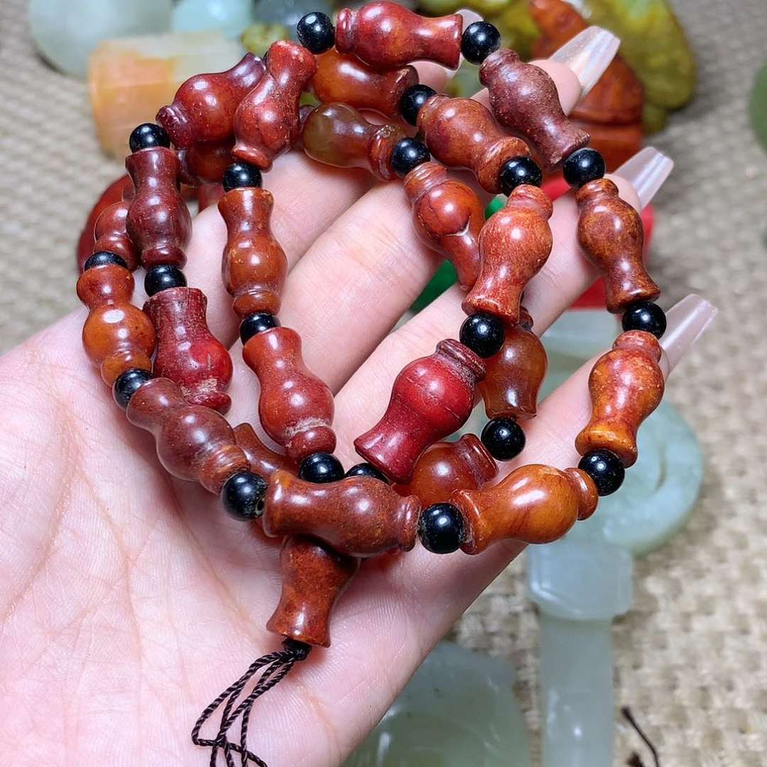 白玉菩提吊坠挂件