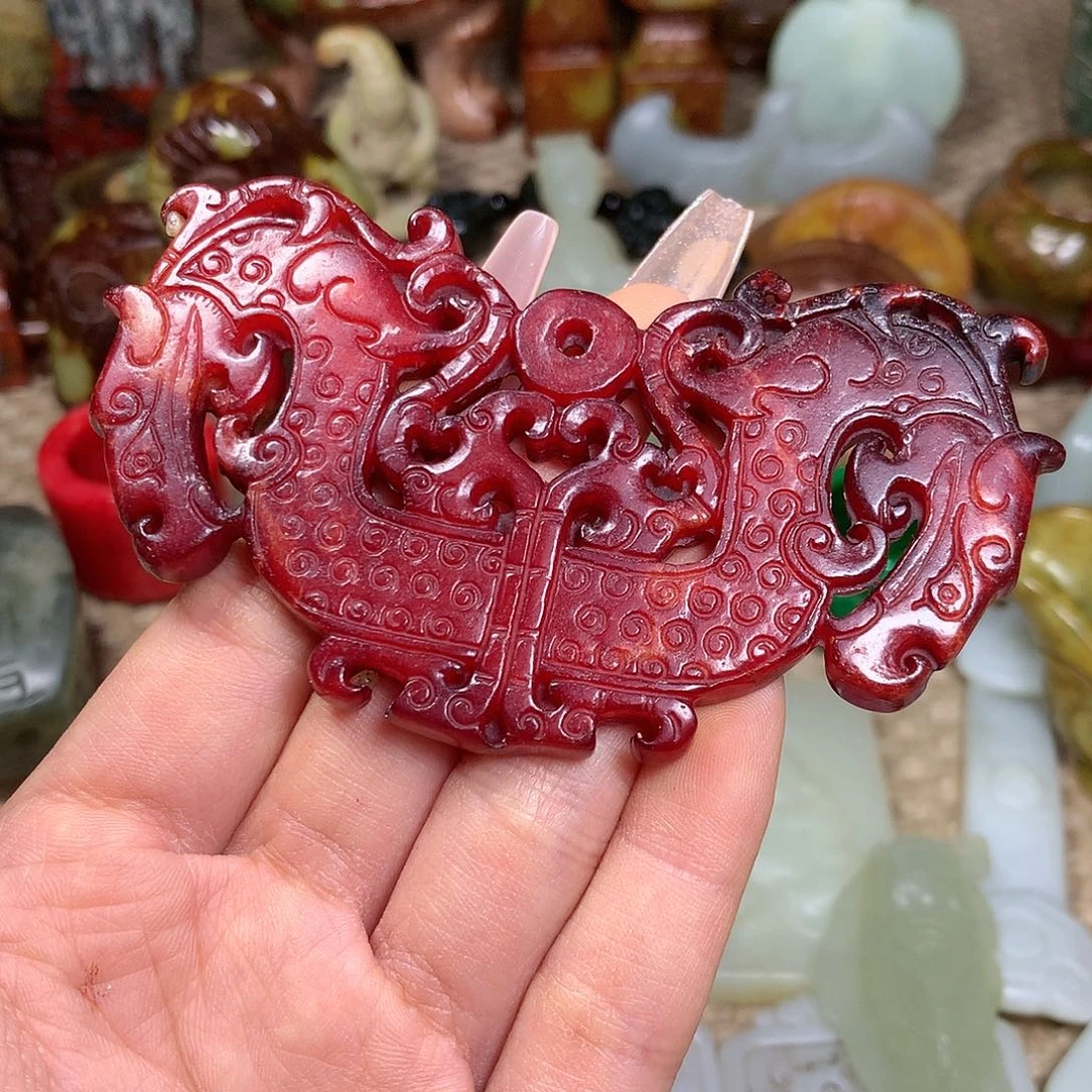 白玉菩提吊坠挂件