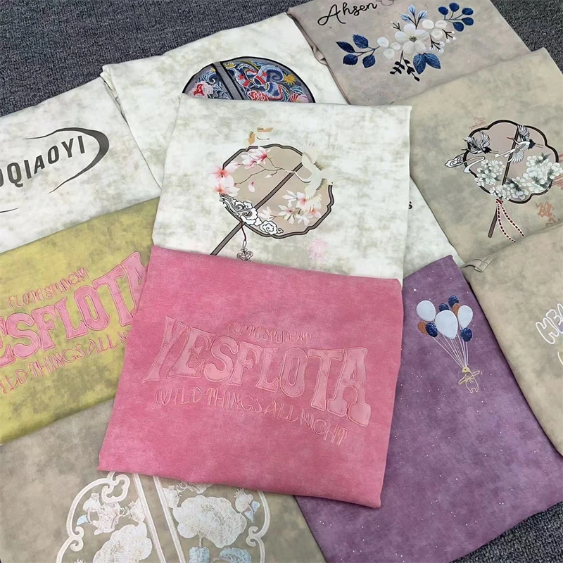 【孤品清仓】【根据主播提供编码备注下单】夏季新款扎染短款t恤女装