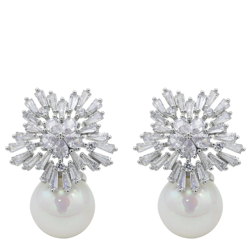 铜合金耳饰 设计师款时尚轻奢耳饰~2022