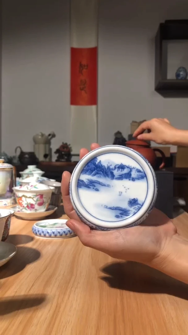 【闪购商品】陶瓷山水杯垫