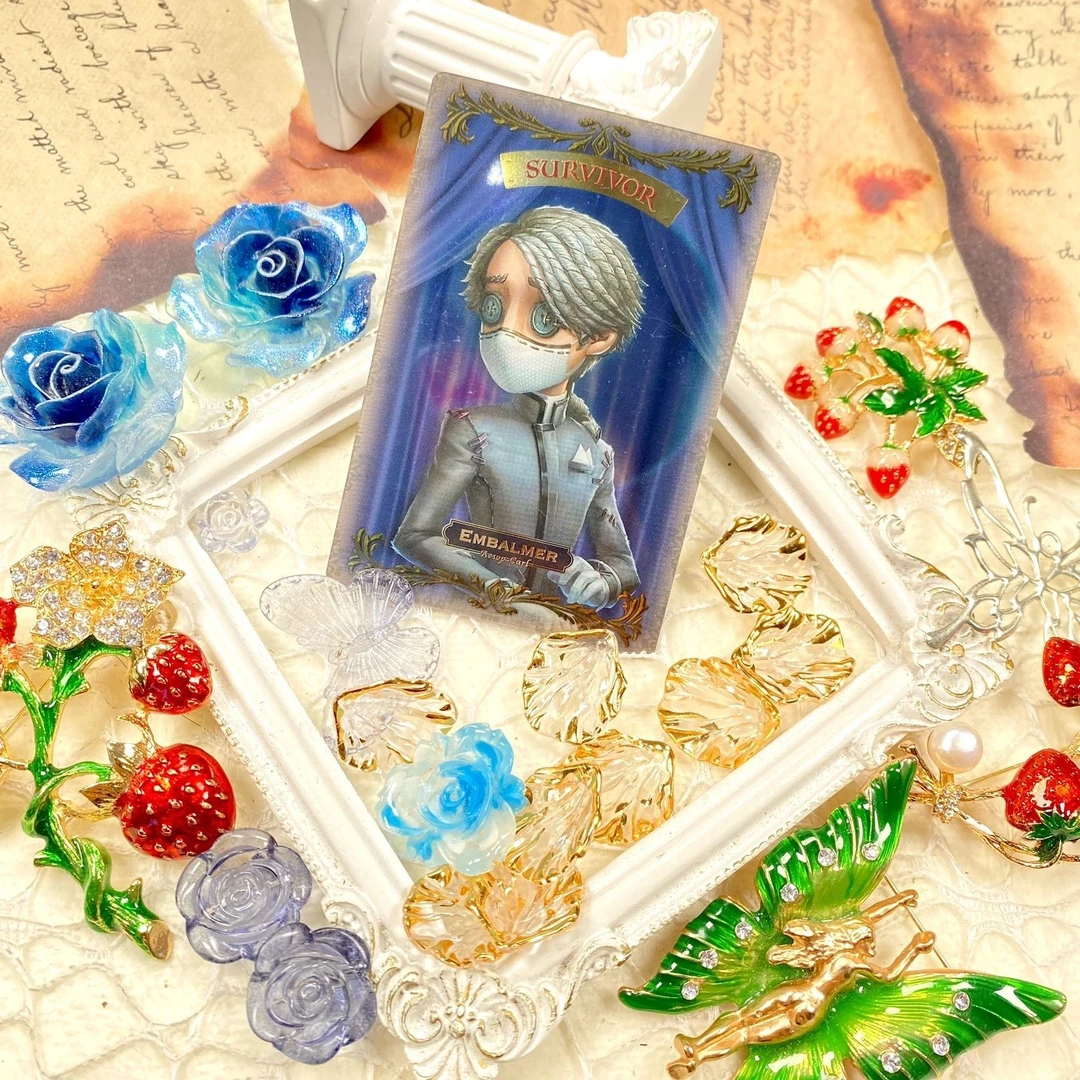 日谷子包邮第五人格周边入殓师伊索卡尔原画原皮食玩卡
