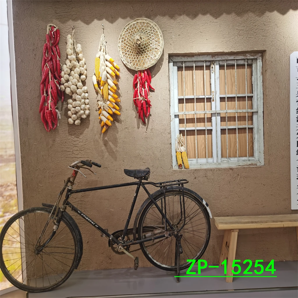 复古怀旧直播背景布3d立体农村网红主播直播间背景挂布短视频拍照