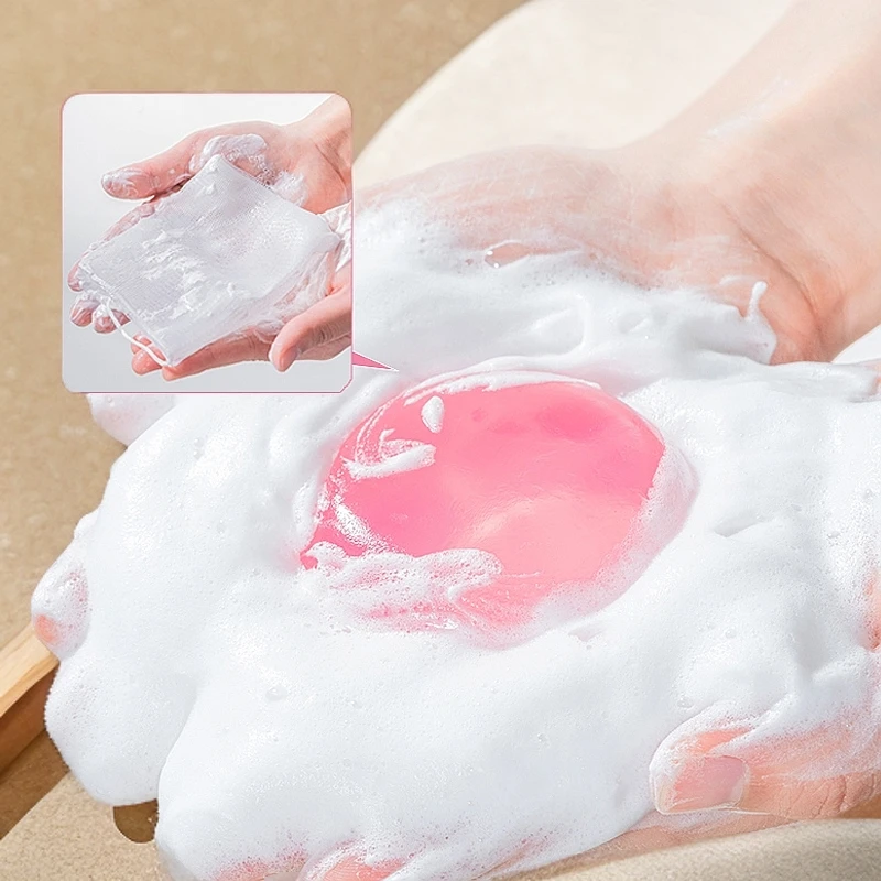 米丽莱桃花粉嫩皂 精油皂清爽控油沐浴持久留香樱花洗澡私密褪黑