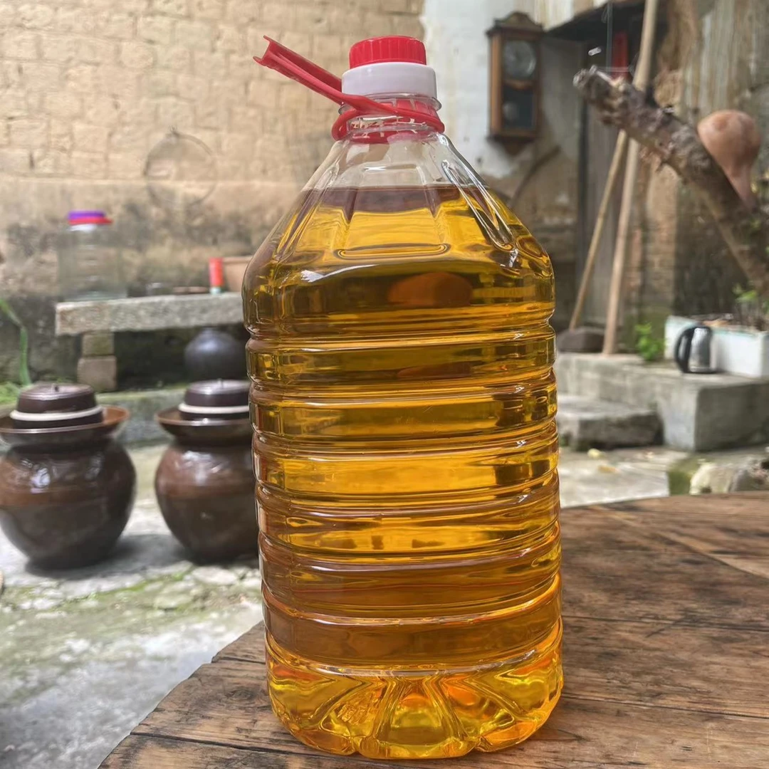 广西本地传统家乡土货自榨纯正花生油2.5L、5L包邮