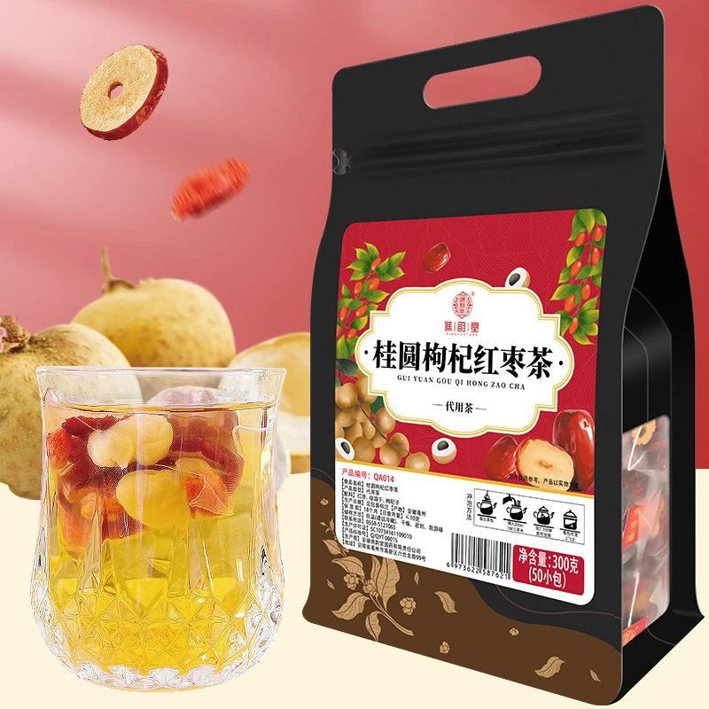 桂圆枸杞红枣茶300g/50包量贩装桂圆红枣枸杞组合茶三角包女