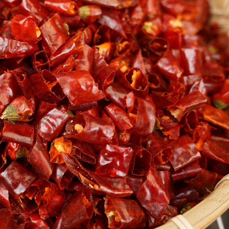艳红辣椒段 干辣椒 国产高辣
