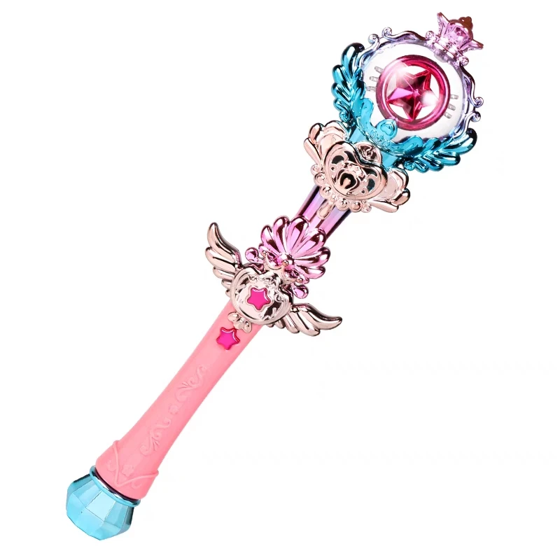 花仙子巴啦啦小魔仙大号40cm魔法爱莎公主会旋转的魔法棒女孩礼物