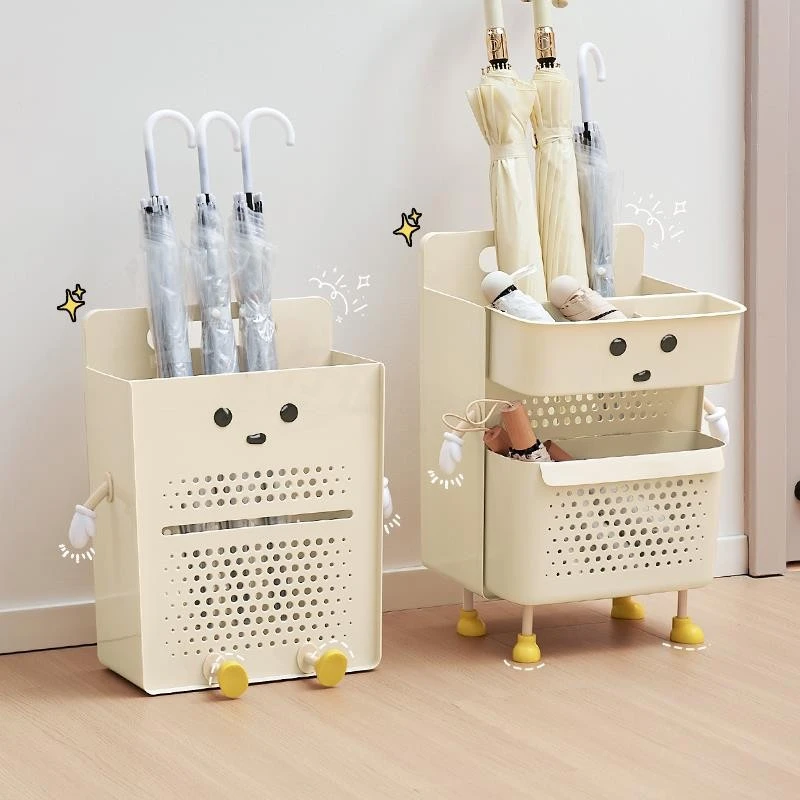 雨伞收纳架家用门口装伞桶放伞置物架入户门伞收纳大容量商用伞架