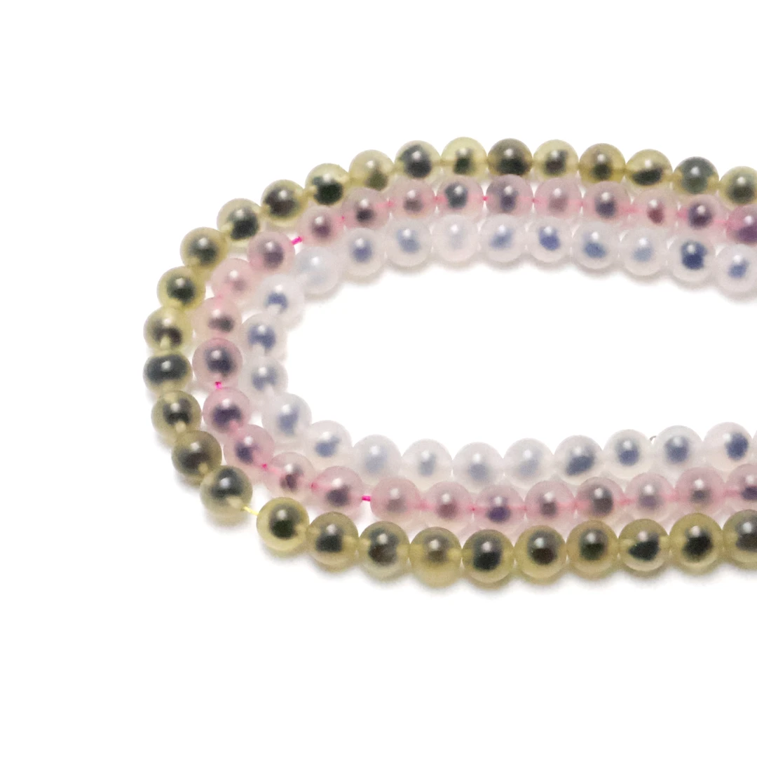 糖心玛瑙天然玛瑙圆珠散珠diy半成品珠子手工串珠手串饰品配件