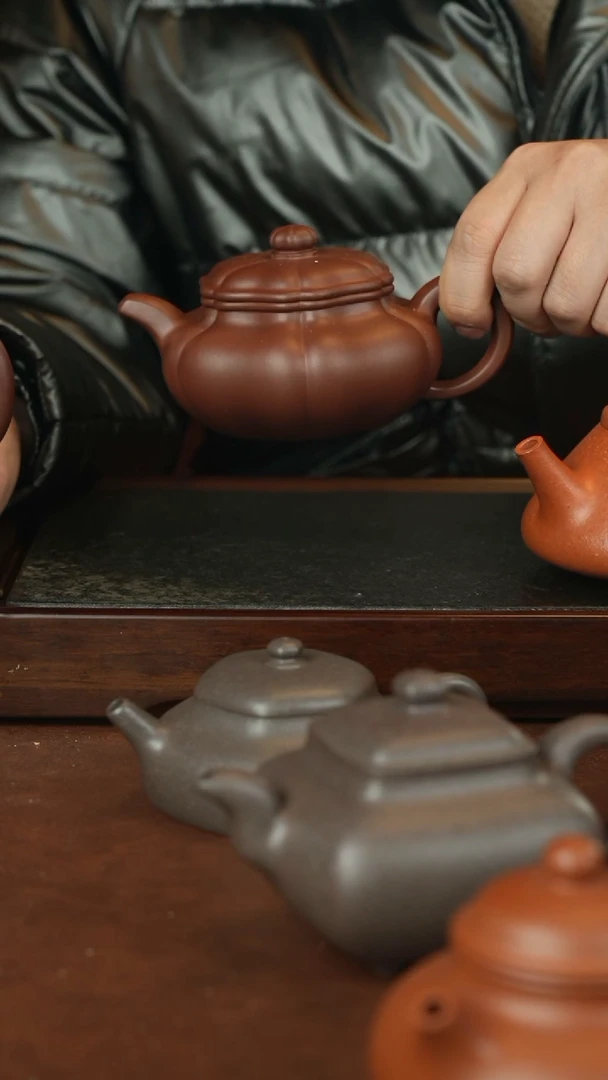 【闪购商品】紫砂茶壶葵仿古 预售