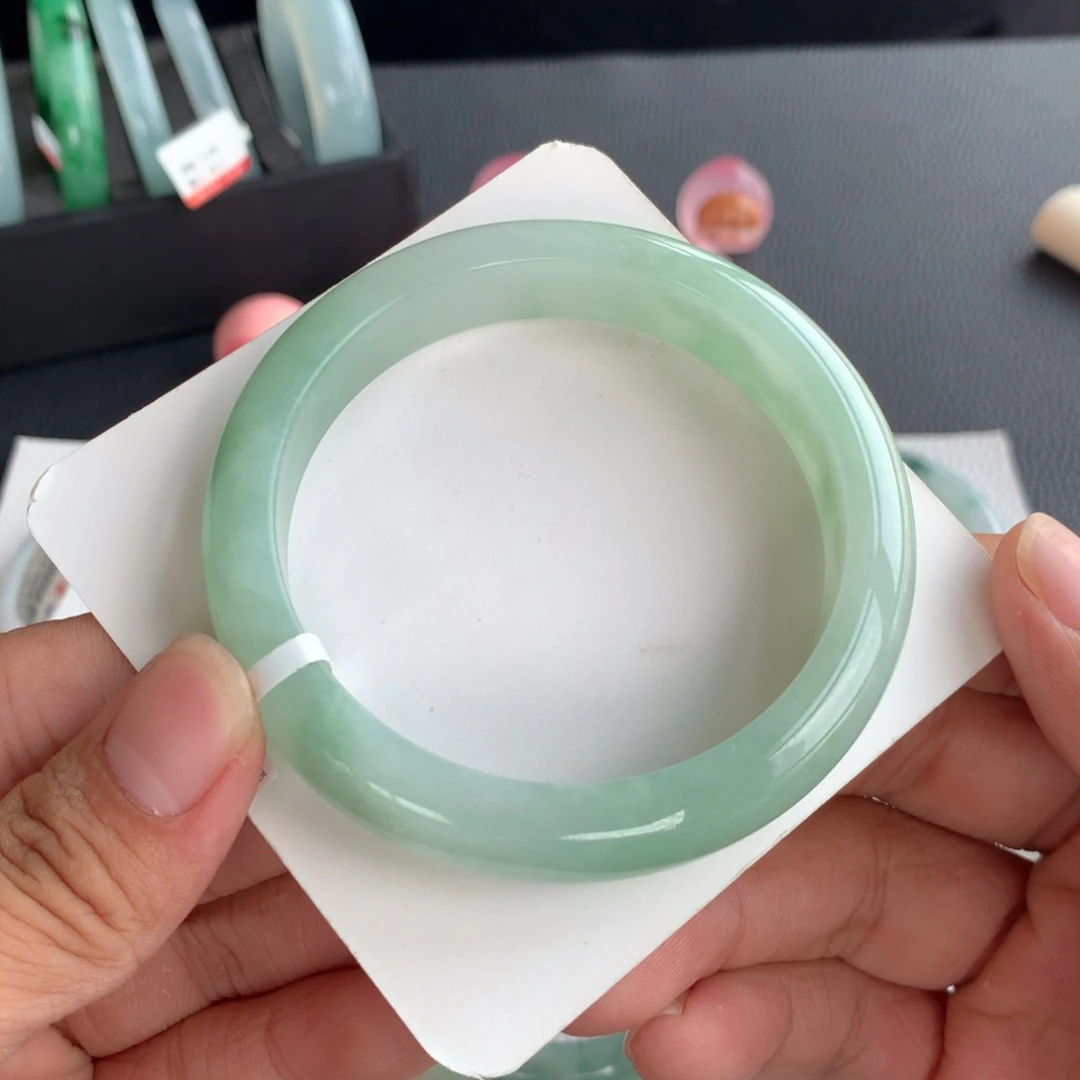 翡翠手镯未镶嵌47号 57.5