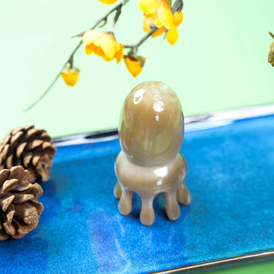 【牛将军】牦牛高品质洗头筒按摩头部多功能手工天然送礼佳品