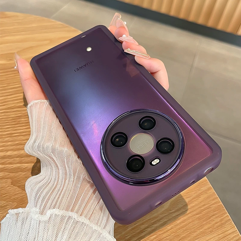 适用华为mate40手机壳mate40pro女款硅胶ins风网红情侣镜头全包套
