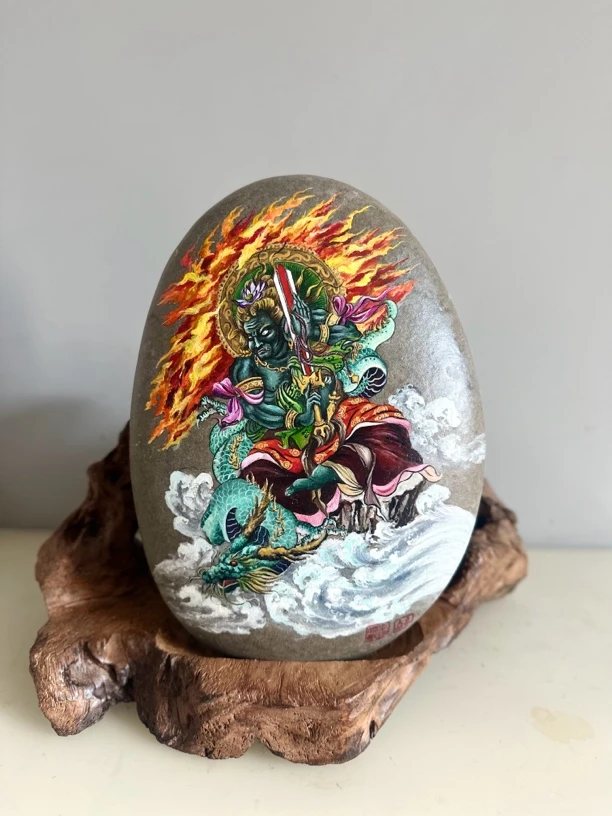 生肖系列 鸡本命佛 不动明王