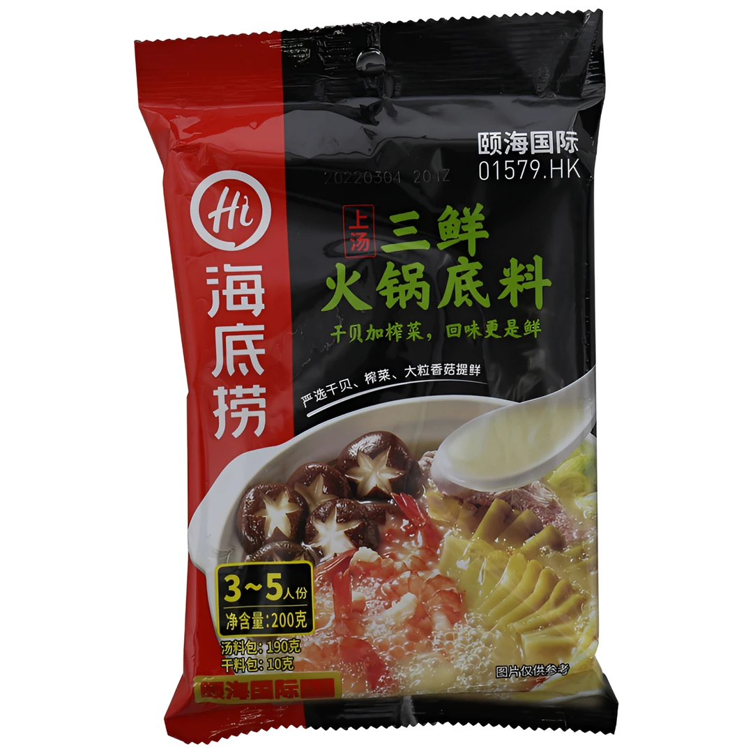 海底捞上汤三鲜火锅汤料三鲜味  200g