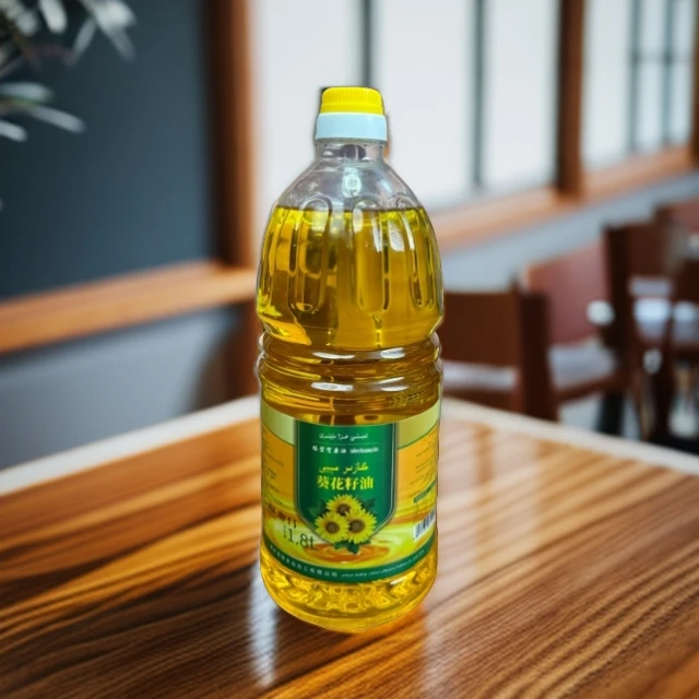 喀什本地生产炒菜的正纯葵花籽油纯正食用油色拉油大桶飞飞1.8L