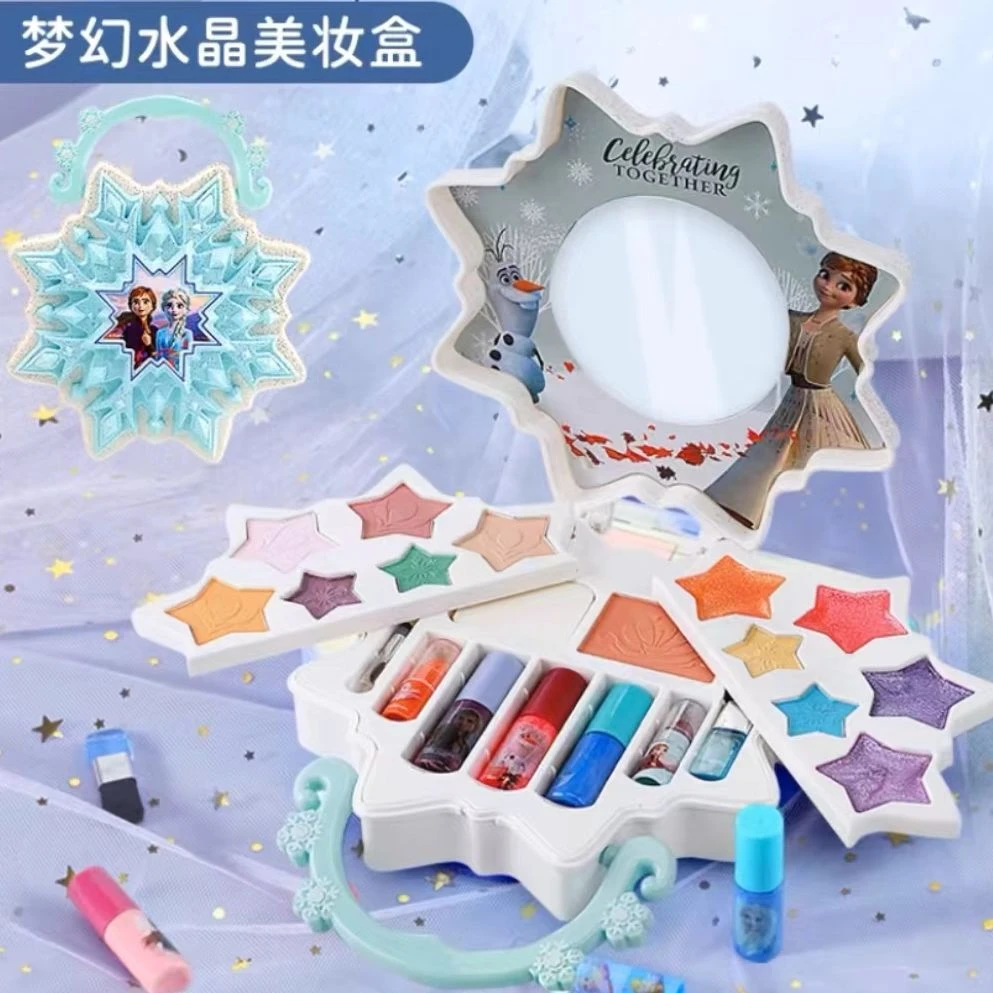 【C-5120】冰雪花化妆可爱公主卡通HZP化妆玩具化妆盒彩妆套装