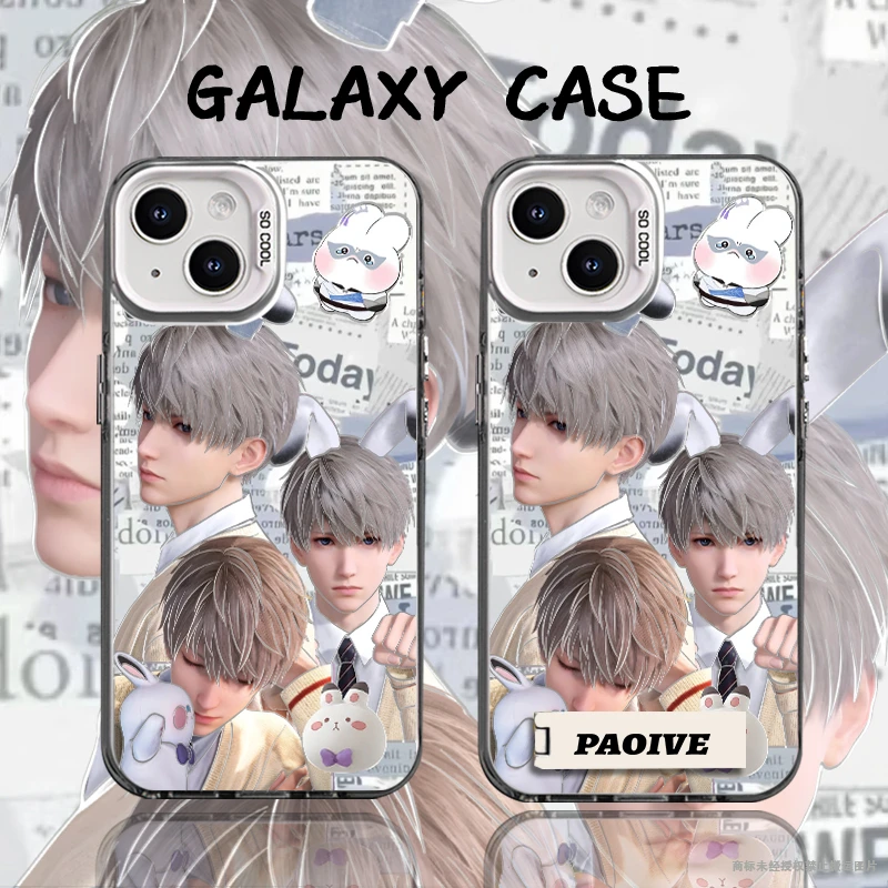 沈星回拼贴适用于创意可爱苹果16华为小米14彩银手机防摔壳Paoive