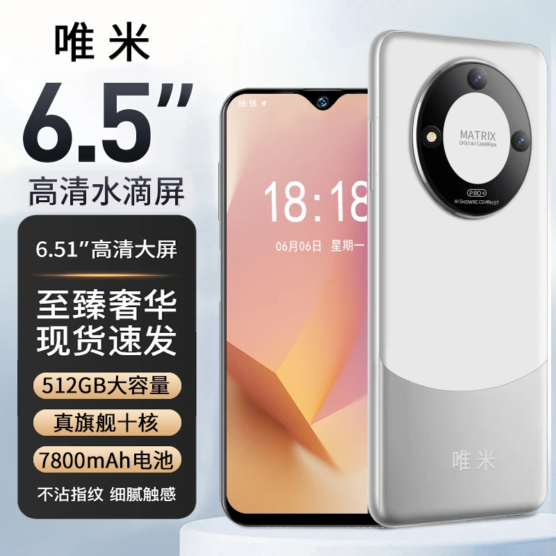 【官方正品】新款高端商务奢华人脸512G双卡双待全网通智能手机