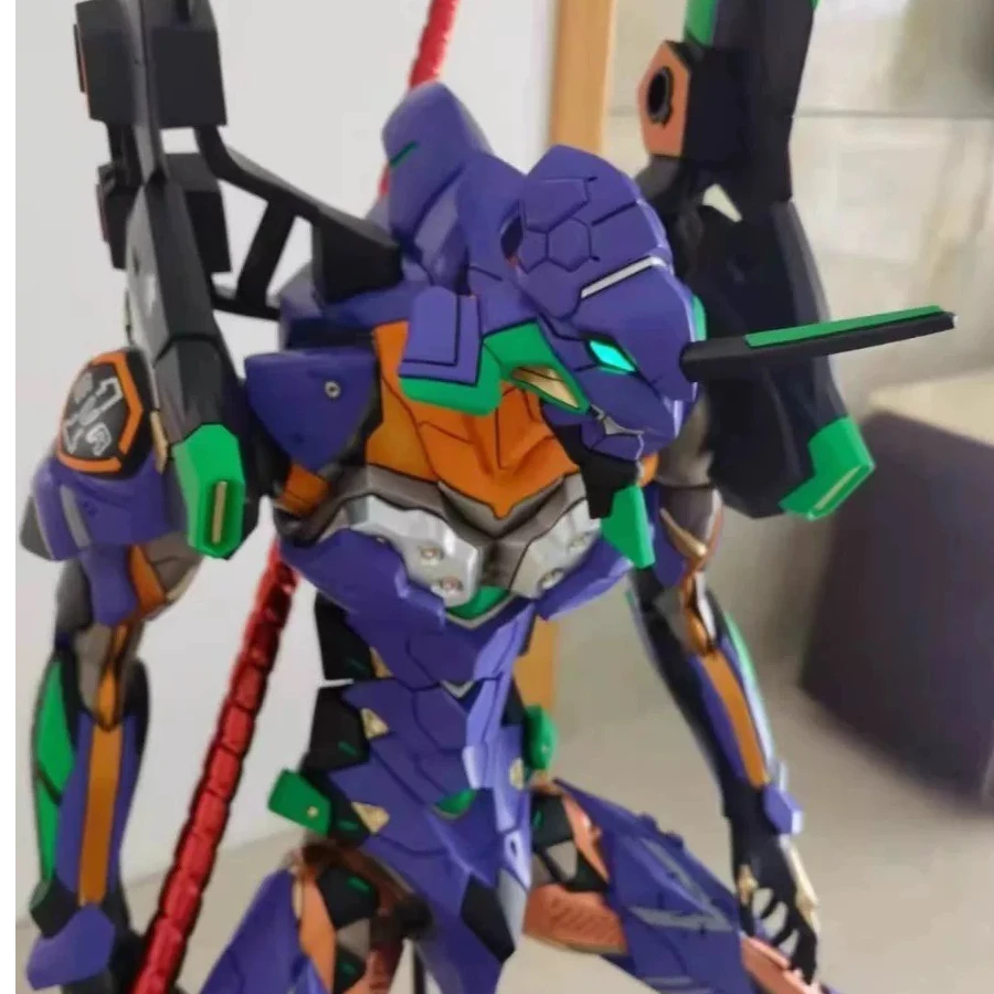 33cm新世纪福音战士EVA 初号机 紫螳螂 可动模型手办摆件gk