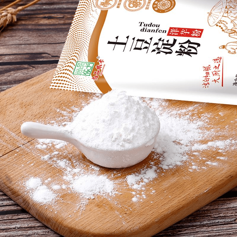 土豆淀粉水晶饺子粉正宗锅包肉原料淀粉家用高筋面粉烘焙勾芡笋0g