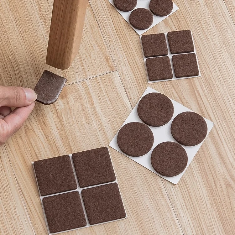 桌脚垫毛毡椅子脚套桌椅静音垫防滑家具保护垫加厚沙发凳子垫子