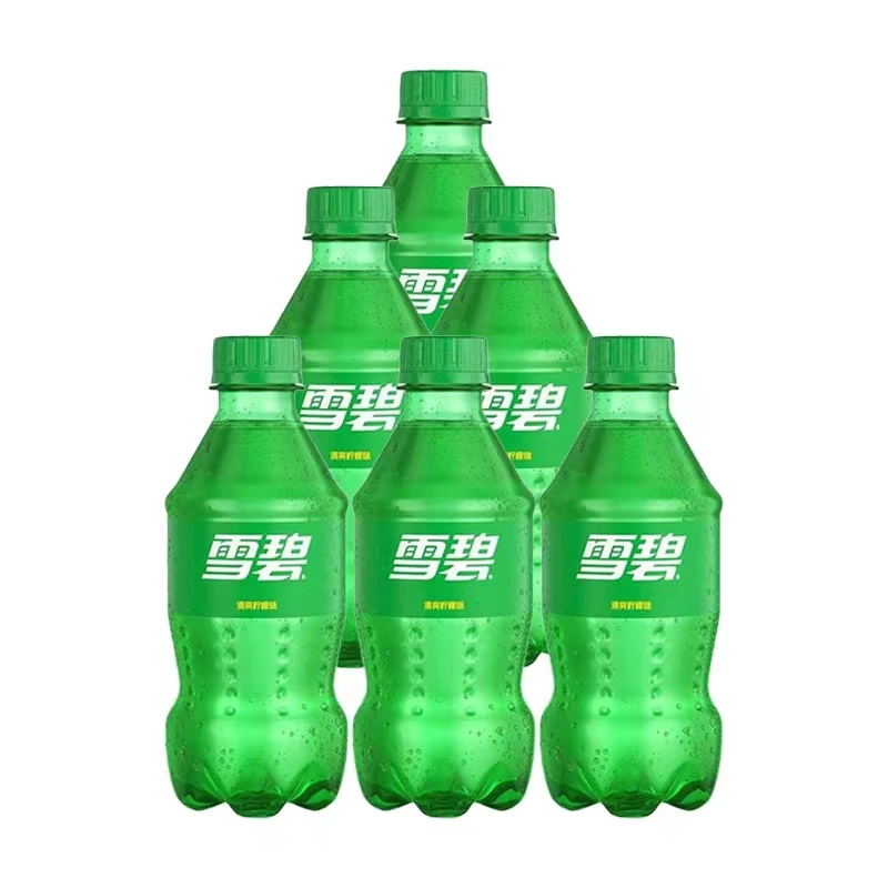 (当天发货新日期)雪碧可口可乐300ML轻便6瓶装包邮迷你畅饮柠檬味